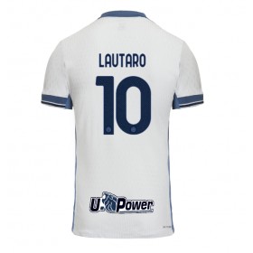 Inter Milan Lautaro Martinez #10 Borta Kläder 2024-25 Kortärmad